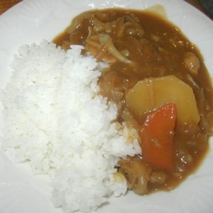 とろとろ梨カレー